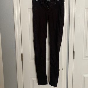 PAIGE skinny brown jeans